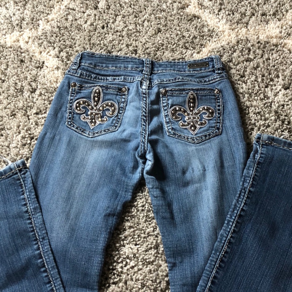 Miss chic jeans MADE IN USA SIZE 5 - Picture 5 of 6